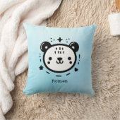 Kawaii niedlicher Bärenrand - Kawaii Minimalistisc Kissen (Decke)