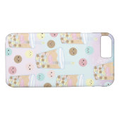 Kawaii Niedlicher Bläserteppich Tapioca Boba Perlm Case-Mate iPhone Hülle (Rückseite (Horizontal))
