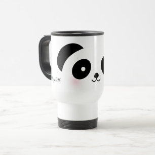 Kawaii Niedlicher Cartoon Panda Bear Individuelle  Reisebecher