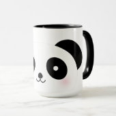 Kawaii Niedlicher Cartoon Panda Bear Individuelle  Tasse (VorderseiteRechts)