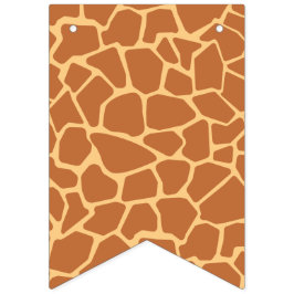 Kawaii Niedliches Giraffe-Muster. Wimpelkette