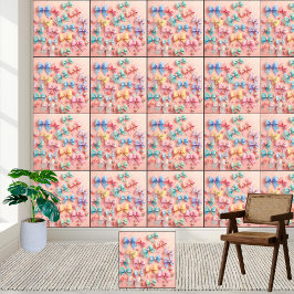 Kawaii Niedliches Kinderzimmer Pastel Bows & Candi Tapete