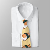 Kawaii nigiri Lachse Krawatte (Gebunden)