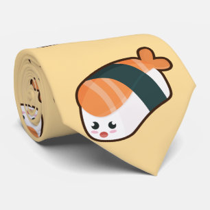 Kawaii nigiri Lachse Krawatte