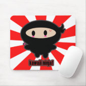 Kawaii Ninja Mousepad (Mit Mouse)