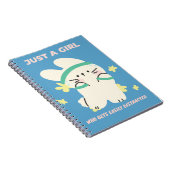 Kawaii-Notebook - Nur ein Mädchen Notizblock (Rechte Seite)