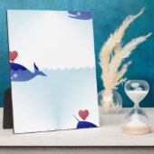 Kawaii nwhal fotoplatte (Seite)