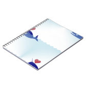 Kawaii nwhal notizblock (Linke Seite)