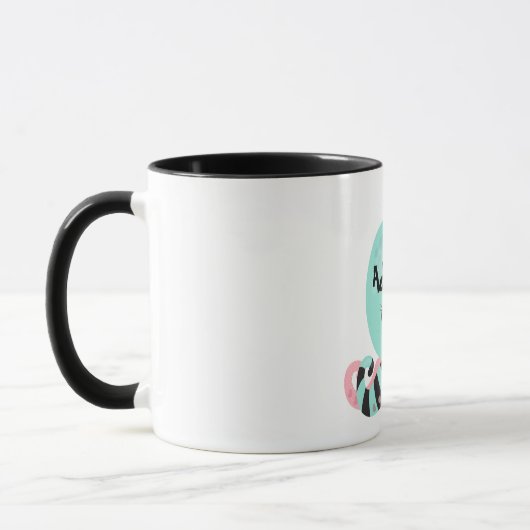 Kawaii Octopus Design Tasse (Links)