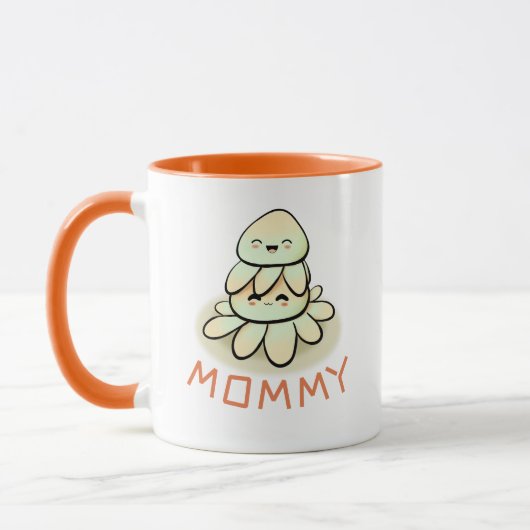 Kawaii-Oktopus Tasse (Links)