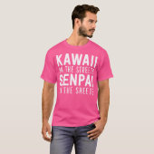 Kawaii On The Streets Senpai In The Sheets Cosplay T-Shirt (Vorne ganz)