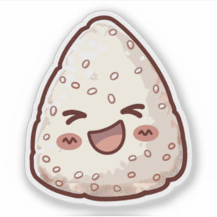 Kawaii Onigiri Aufkleber