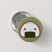 Kawaii Onigiri Button (Vorne & Hinten)