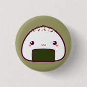 Kawaii Onigiri Button (Vorderseite)