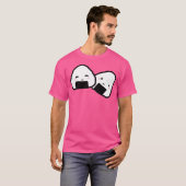 Kawaii Onigiri Duo T-Shirt (Vorne ganz)
