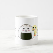 Kawaii "Onigiri" Reis-Bälle Kaffeetasse (Mittel)