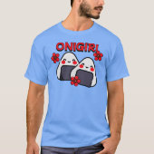 Kawaii Onigiri T-Shirt (Vorderseite)
