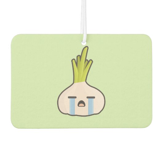 Kawaii Onion Autolufterfrischer (Vorderseite)