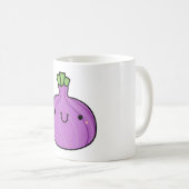 Kawaii Onion Kaffeetasse (VorderseiteRechts)
