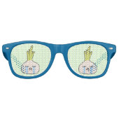 Kawaii Onion Sonnenbrille (Vorderseite)