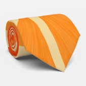 Kawaii Orange Krawatte (Gerollt)