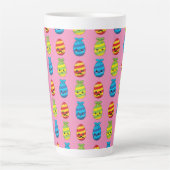 Kawaii Ostereier mit Ribbons Milchtasse (Vorderseite)