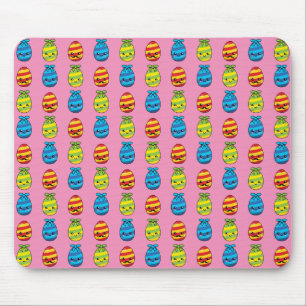 Kawaii Ostereier mit Ribbons Mousepad