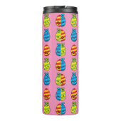 Kawaii Ostereier mit Ribbons Thermosbecher (Rückseite)