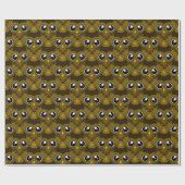 Kawaii Owl Geschenkpapier (Flach)
