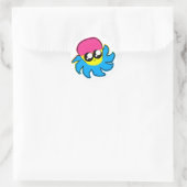 Kawaii Pan Pride Octopus Stickers (Tasche)