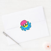 Kawaii Pan Pride Tintenfisch Aufkleber (Umschlag)