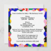 Kawaii Pancake Fairy Birthday Party Einladung (Rückseite)