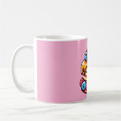 Kawaii Pancake Frühstück Niedliches Design Kaffeetasse (Links)