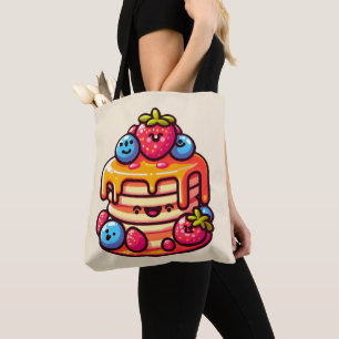 Kawaii Pancake Frühstück Niedliches Design Tasche
