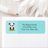 Kawaii Panda Address Labels (Insitu)