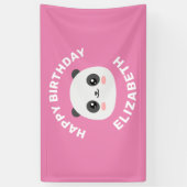 Kawaii Panda Banner (Vertikal)