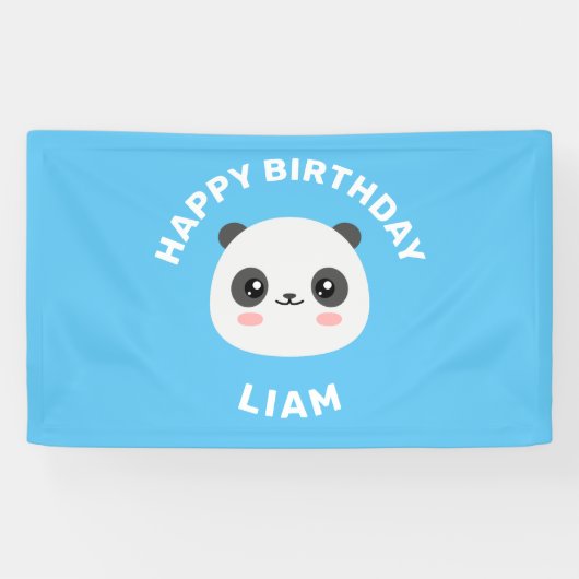Kawaii Panda Banner (Horizontal)