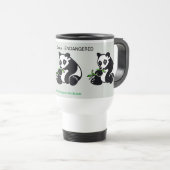 Kawaii-PANDA-Bär - Erhaltung - Ökologie - Natur Reisebecher (VorderseiteRechts)