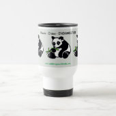 Kawaii-PANDA-Bär - Erhaltung - Ökologie - Natur Reisebecher (Mittel)