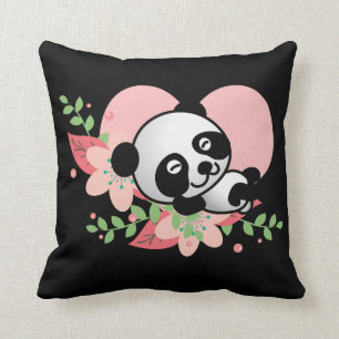 Kawaii Panda Bear Funny Niedlich Named Gifts Kissen