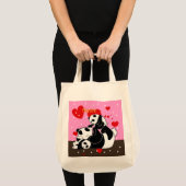 Kawaii Panda Bear Funny Niedlich Named Gifts Tragetasche (Vorderseite (Produkt))