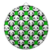 Kawaii Panda Bear Pattern Dartscheibe (vorne)