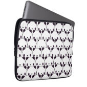 Kawaii Panda Bear Pattern Laptopschutzhülle (Vorne Rechts)