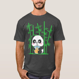Kawaii Panda Bubble Tea Boba Tea Niedlich Panda T-Shirt