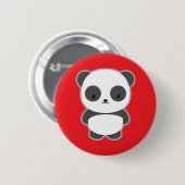 Kawaii-Panda Button (Vorne & Hinten)