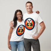 Kawaii Panda Eating Pizza Boba Tee (Unisex)