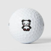 Kawaii-Panda-Golfball Golfball (Vorderseite)