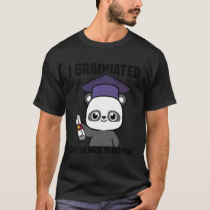 Kawaii Panda ich Abitur kann ich jetzt wieder zu B T-Shirt