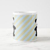 Kawaii Panda Jumbo-Tasse (Vorderseite)