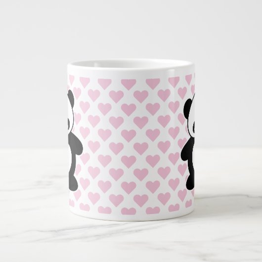 Kawaii Panda Jumbo-Tasse (Vorderseite)